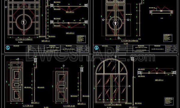 2 years ago
                

                
             734633. Detailed CAD Drawings Of Doors, Windows For Download