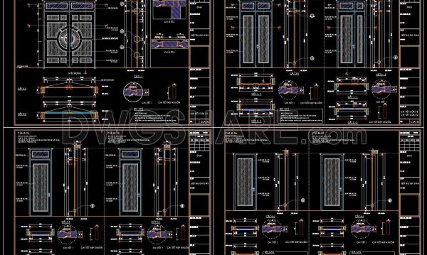 2 years ago
                

                
             1,134634. Detailed CAD Drawings Of Doors, Windows For Download