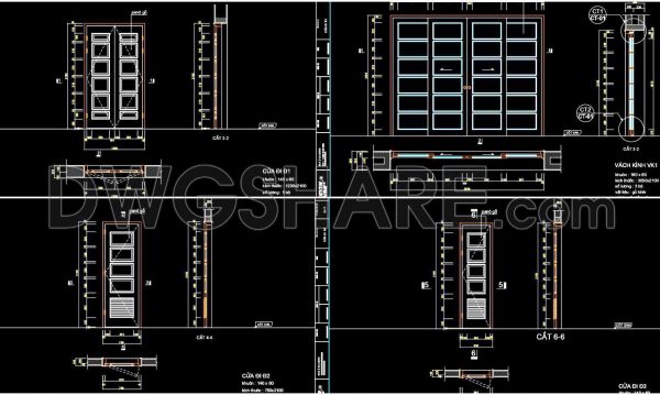 2 years ago
                

                
             462635. Detailed CAD Drawings Of Doors, Windows For Download