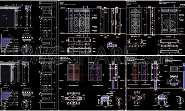 2 years ago
                

                
             862636. Detailed CAD Drawings Of Doors, Windows For Download