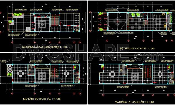 2 years ago
                

                
             81664. Download free detailed CAD drawings of floor plans for a 3-story townhouse