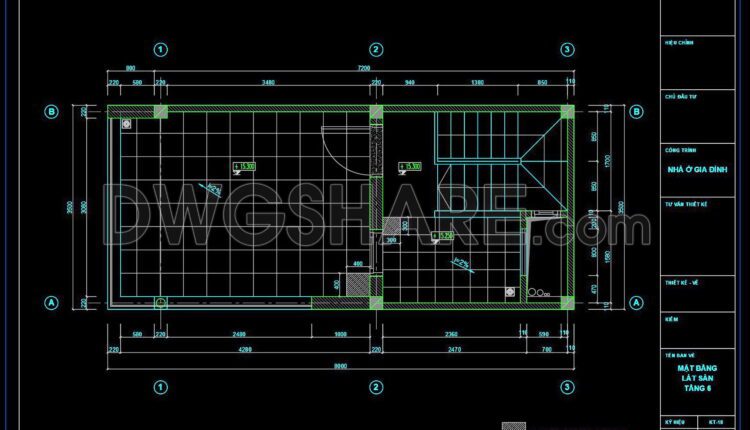 66. Download Free Detailed Cad Drawings Of Floor Plans For A 5-story Townhouse (1)