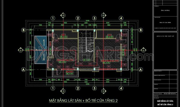 2 years ago
                

                
             60567. Download free detailed CAD drawings of floor plans for a 4-story townhouse