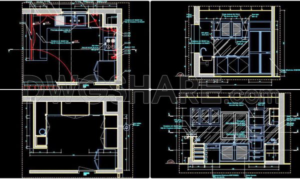 2 years ago
                

                
             3,984123. CAD technical drawings of kitchen cabinets for the house