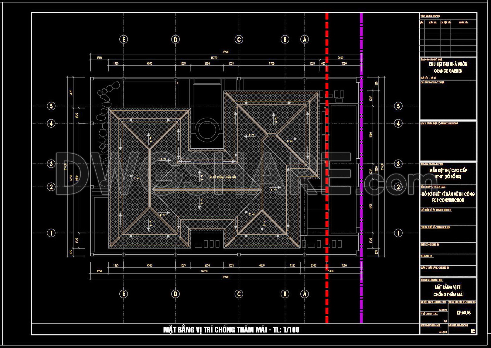 22. Free Download Of Cad Drawings For Balcony Waterproofing Solutions For Townhouse (3)
