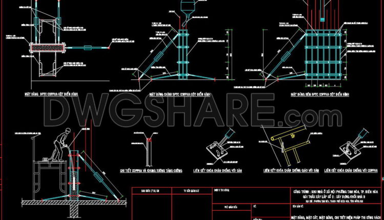 23. Download Detailed Cad Drawings For Construction Methods Of A 21-story Building (5)