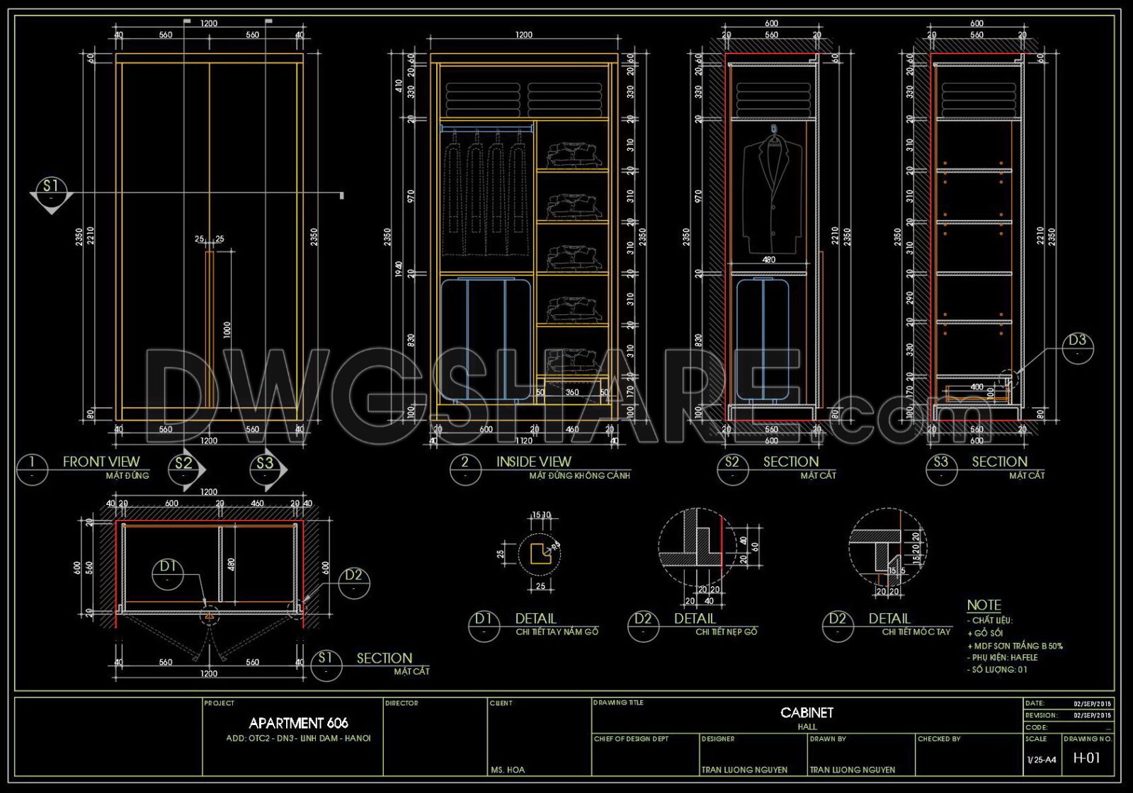 Free Cad Blocks, download DWG models for architects, designers, engineers