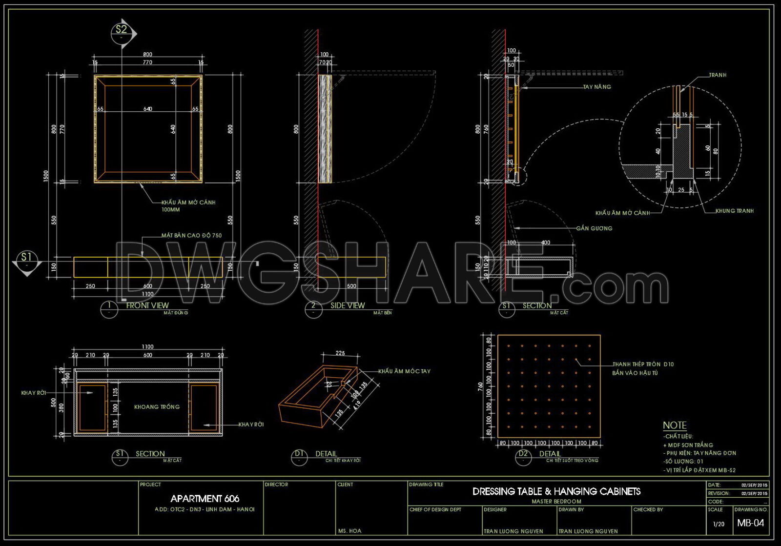 Free Cad Blocks, download DWG models for architects, designers, engineers