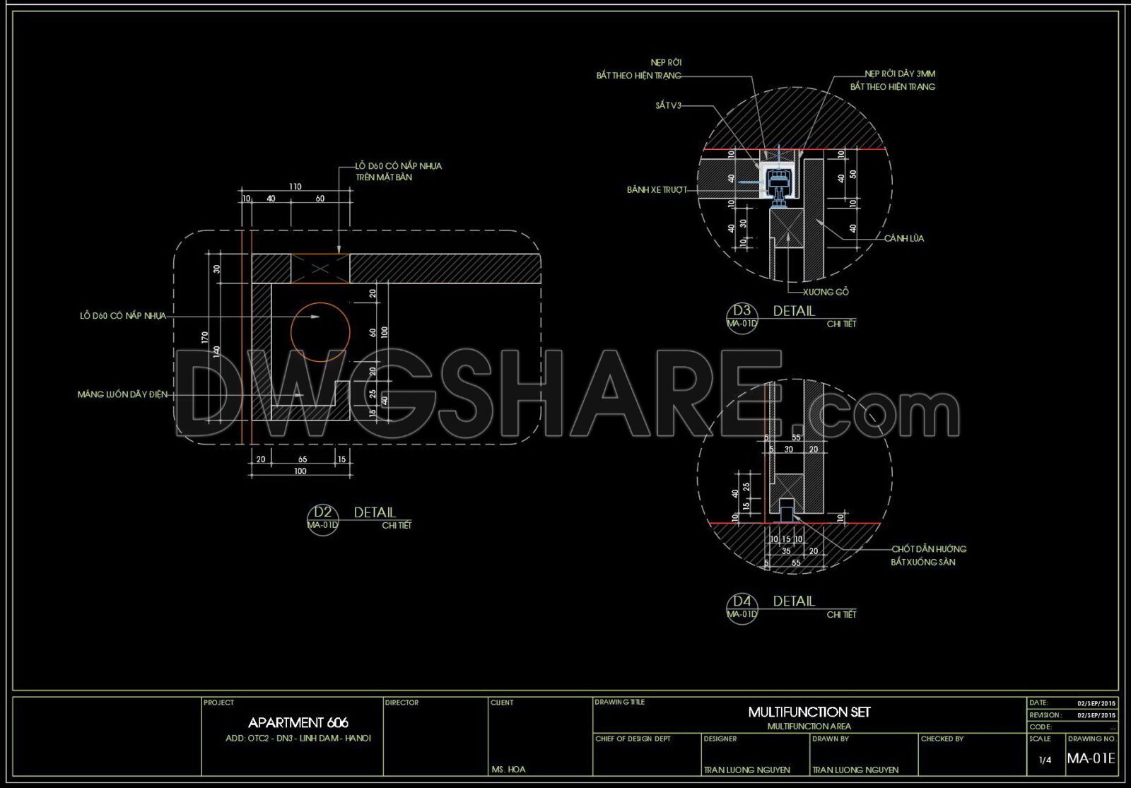 Free Cad Blocks, download DWG models for architects, designers, engineers