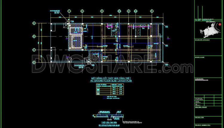298. Structural Drawings Of 3-story House A Complete Project 7m X 14.7m For Download (10)