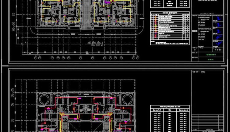 323. Free Download Of Cad Drawings For The Fire Protection System Of The Building (5)