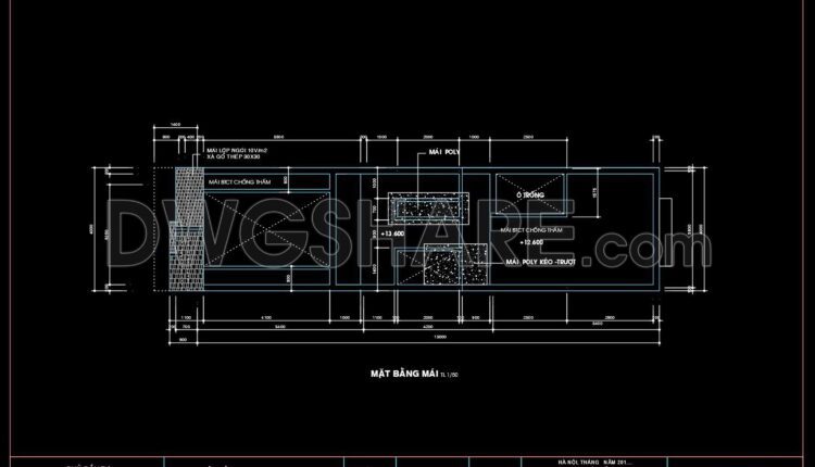 411. Download Cad Design Drawings For A 4-story House With Dimensions 4m X 15m (6)