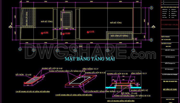 418. Free Download Cad Design Drawings For A 3-story House With Dimensions 5m X 18.5m (4)