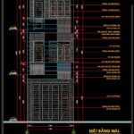 469. Download Cad Design Drawings For A 3-story House With Dimensions 3 ...