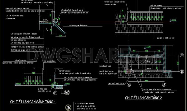 2 years ago
                

                
             470525. Free download of detailed architectural CAD drawings for balconies in townhouses