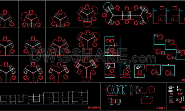 2 years ago
                

                
             5,23662. Free download of office furniture plan view CAD blocks