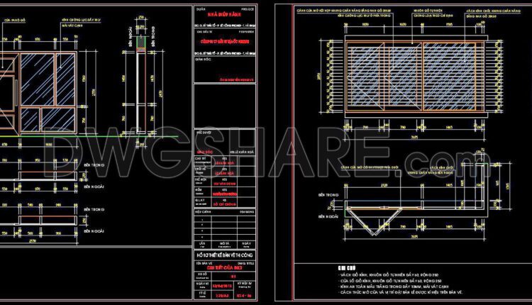 637. Detailed Cad Drawings Of Doors, Windows For Download (2)