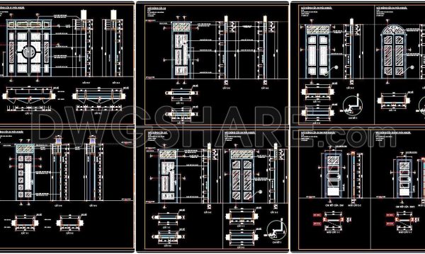2 years ago
                

                
             1,075642. Detailed CAD Drawings Of Doors, Windows For Download