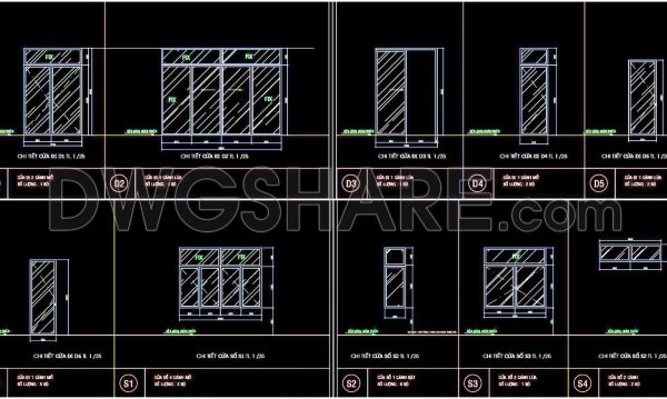 2 years ago
                

                
             1,012643. Detailed CAD Drawings Of Doors, Windows For Download