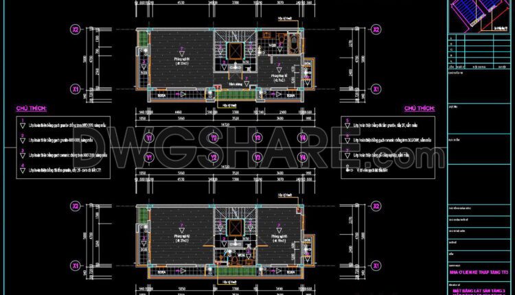 75. Download Free Detailed Cad Drawings Of Floor Plans For A 5-story Townhouse (3)