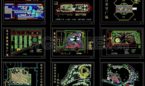 134. Download Cad Drawings Of 23 Famous International Water Park Designs (1)