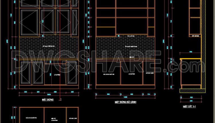 25. Download Cad Design Drawings For The Construction Of A 83m2 Apartment (11)