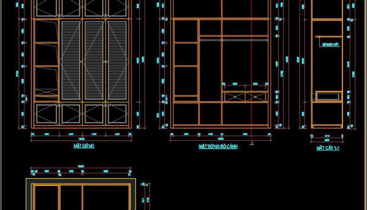 25. Download Cad Design Drawings For The Construction Of A 83m2 Apartment (22)