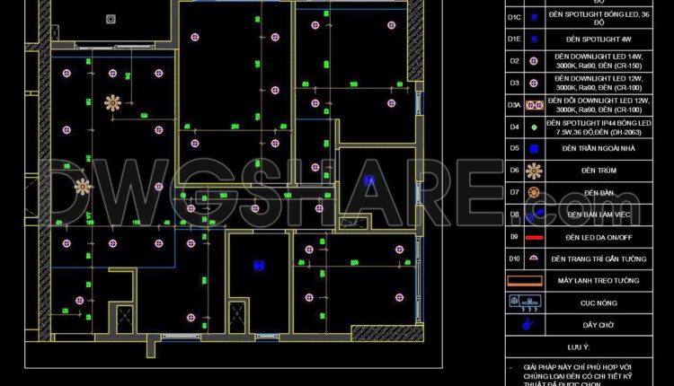 25. Download Cad Design Drawings For The Construction Of A 83m2 Apartment (4)