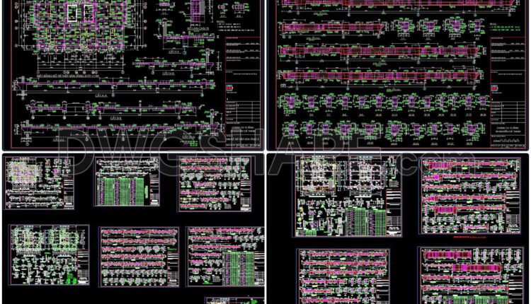 26. Download Of Cad Floor Plans For A 18-story Apartment Building (10)
