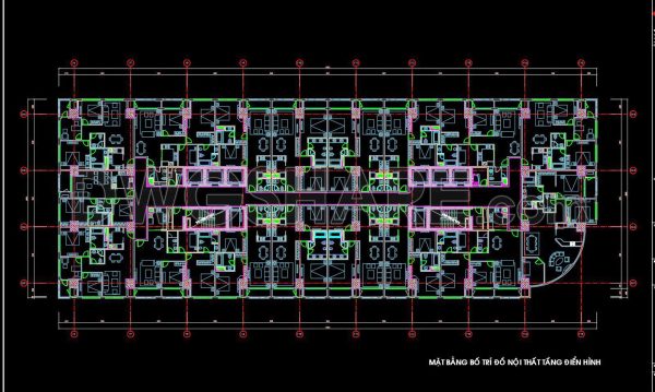 1 year ago 228827. Free Download of CAD Floor Plans for a 30-Story Apartment Building