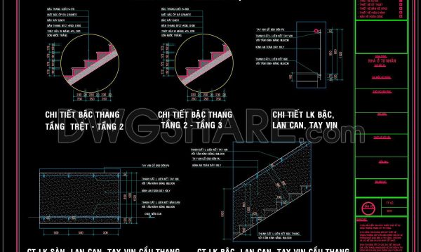 277. Download detailed CAD drawings of townhouse stairs