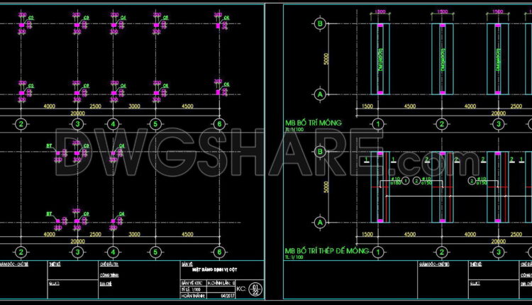 301. Structural Drawings Of 3-story House A Complete Project 5m X 20m For Download (2)