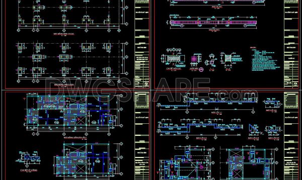 2 years ago
                

                
             1,830302. Structural Drawings Of 2-Story House A Complete Project 6m x 20m For Download