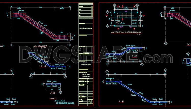 302. Structural Drawings Of 2-story House A Complete Project 6m X 20m For Download (4)