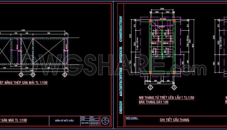 303. Structural Drawings Of -story House A Complete Project 5m X 20m For Download (8)