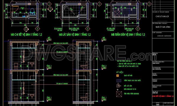 2 years ago
                

                
             513331. Free download of CAD technical drawings for the construction of bathrooms in townhouses