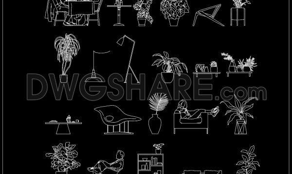 1 year ago
                

                
             1,981344. Free Download CAD File Plants & Furniture