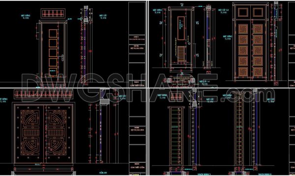 2 years ago
                

                
             587645. Detailed CAD Drawings Of Doors, Windows For Download