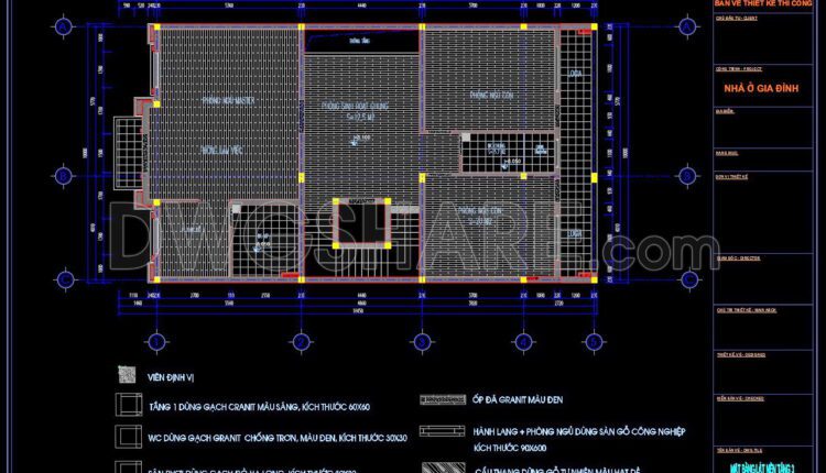 76. Download Free Detailed Cad Drawings Of Floor Plans For A 4-story Townhouse (4)