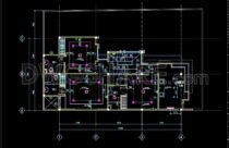 Compact School Project AutoCAD File DWG