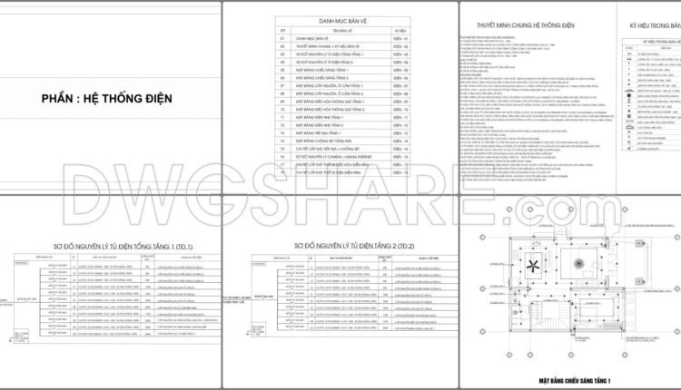 330. Free Download Of Electrical And Plumbing Design Drawings For A 2-story Townhouse (4)