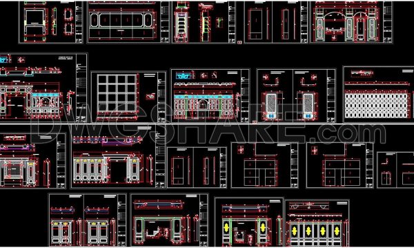 1 year ago
                

                
             1,236380. Download detailed construction drawings of wood wall cladding for an American-style villa