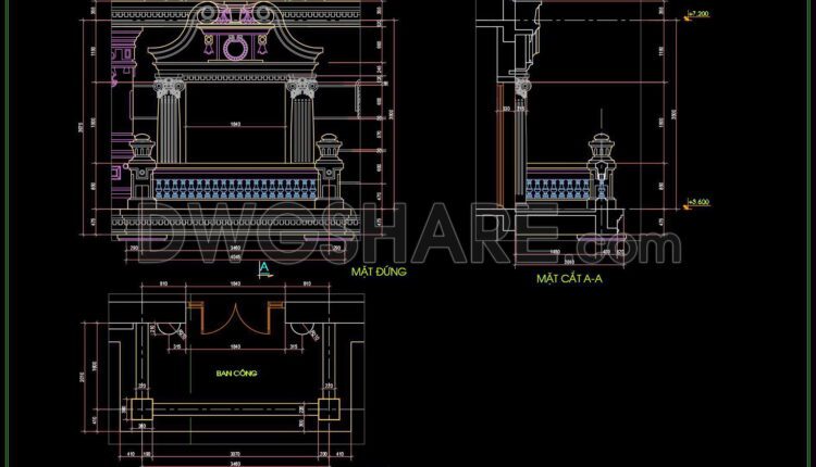 384. Download Of Cad Drawings Of European Classical Architectural Details (3)