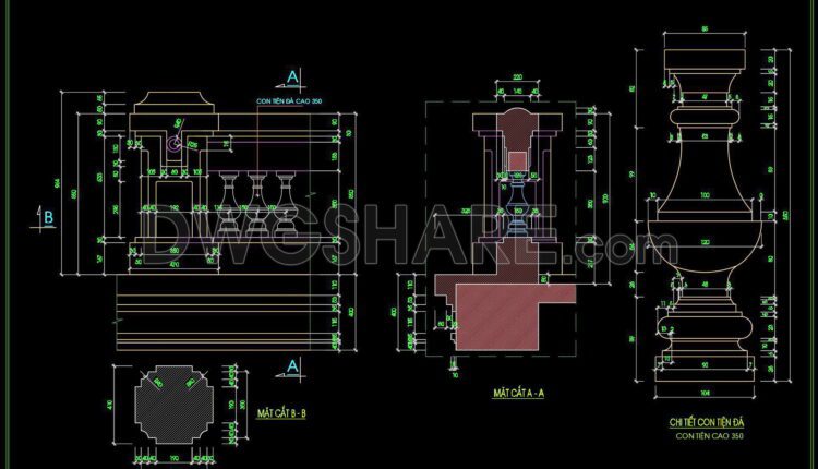 384. Download Of Cad Drawings Of European Classical Architectural Details (4)