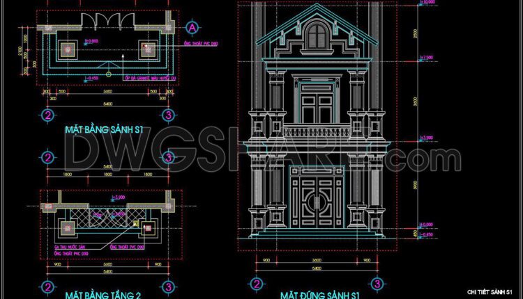 385. Download Of Cad Drawings Of European Classical Architectural Details (1)