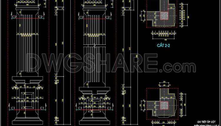 385. Download Of Cad Drawings Of European Classical Architectural Details (10)