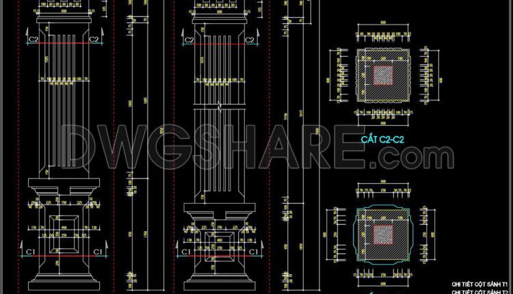 385. Download Of Cad Drawings Of European Classical Architectural Details (5)