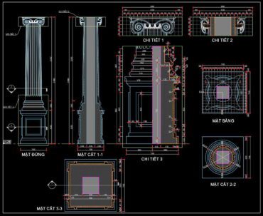 389. Download Of Cad Drawings Of European Classical Architectural Details (18)