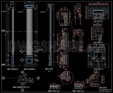 389. Download Of Cad Drawings Of European Classical Architectural Details (22)