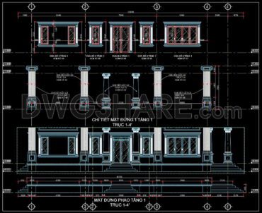 389. Download Of Cad Drawings Of European Classical Architectural Details (27)
